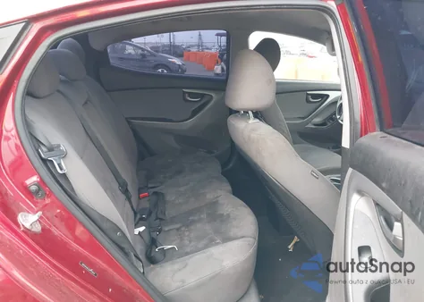 2016 Hyundai Elantra Se from USA, damaged, VIN 5NPDH4AE3GH714519